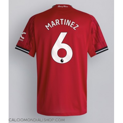 Maglie da calcio Manchester United Lisandro Martinez #6 Prima Maglia 2025-26 Manica Corta Maglie da calcio Manchester United Lisandro Martinez #6 Prima Maglia 2025-26 Manica Corta